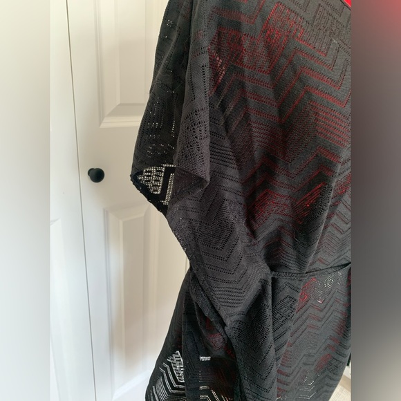 Black Mario Serrani beach dress size S - Picture 2 of 8